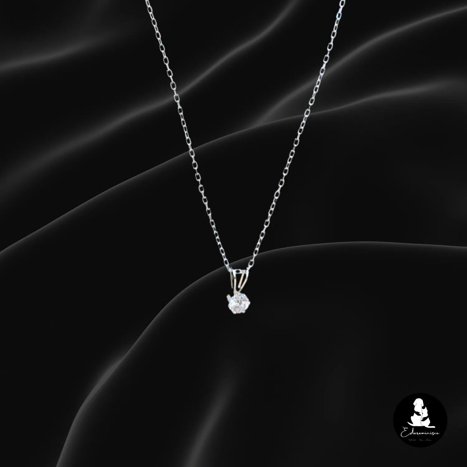 エーデレミニス 0.2ct SV925 ネックレス