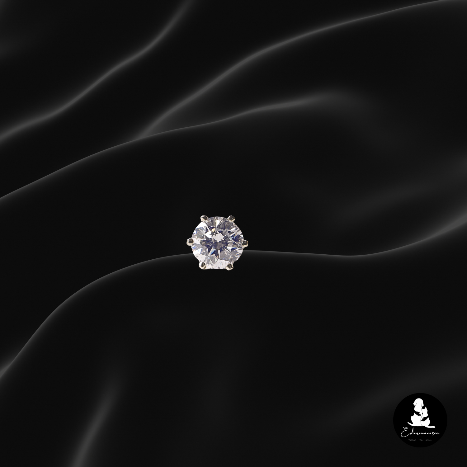 エーデレミニス 0.2ct(4mm) ピアス